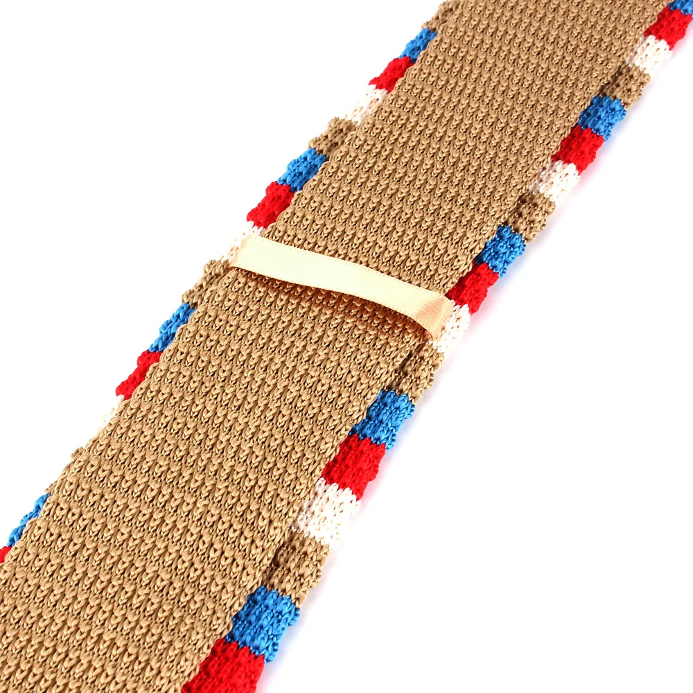 Knit Neck Ties For Men Women Skinny Tie Casual Striped Ties Boy Girls Knitted Necktie Groom Slim Neckties For Wedding