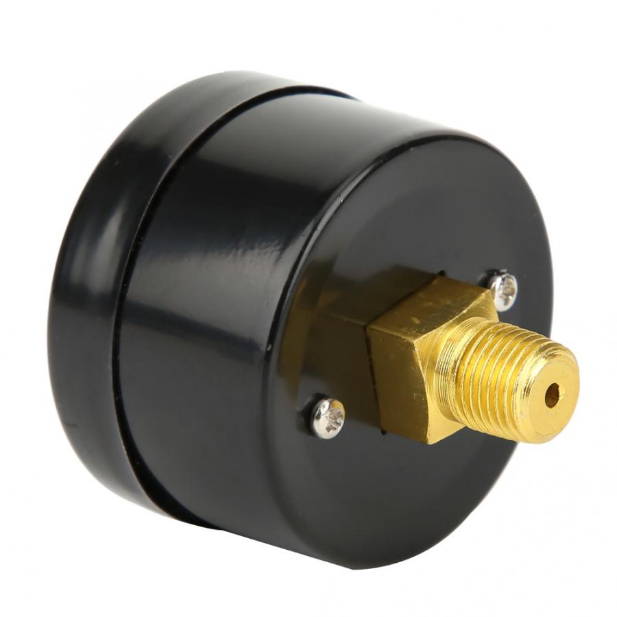 Luchtdrukmeter Druk Ijzer Shell Bar 0 ~ 180PSI 0 ~ 12Bar Dia 40Mm Draagbare Mini Meetklok digitale Gauge Voor Air Compressor
