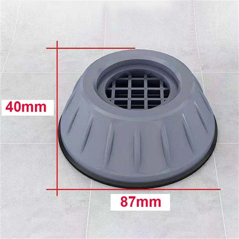 Coussinets de pieds Anti-Vibration, 1 à 4 pièces, tapis antidérapant silencieux pour lave-linge et sèche-linge, Support de Machine, amortisseurs, meubles