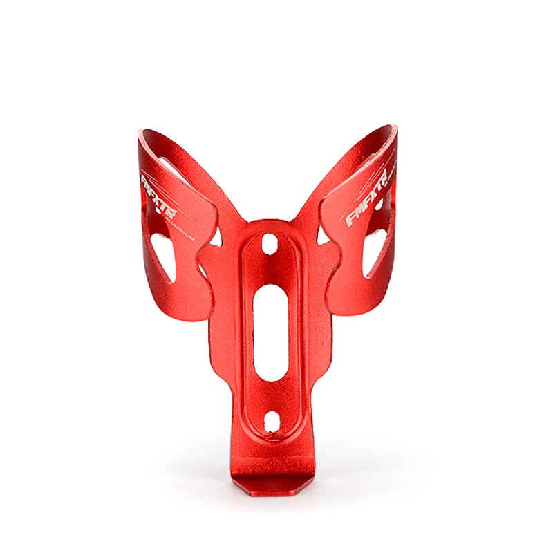 Soporte portabidones para bicicleta de montaña, soporte de aleación de aluminio de alta resistencia para ciclismo en bicicleta: Rojo