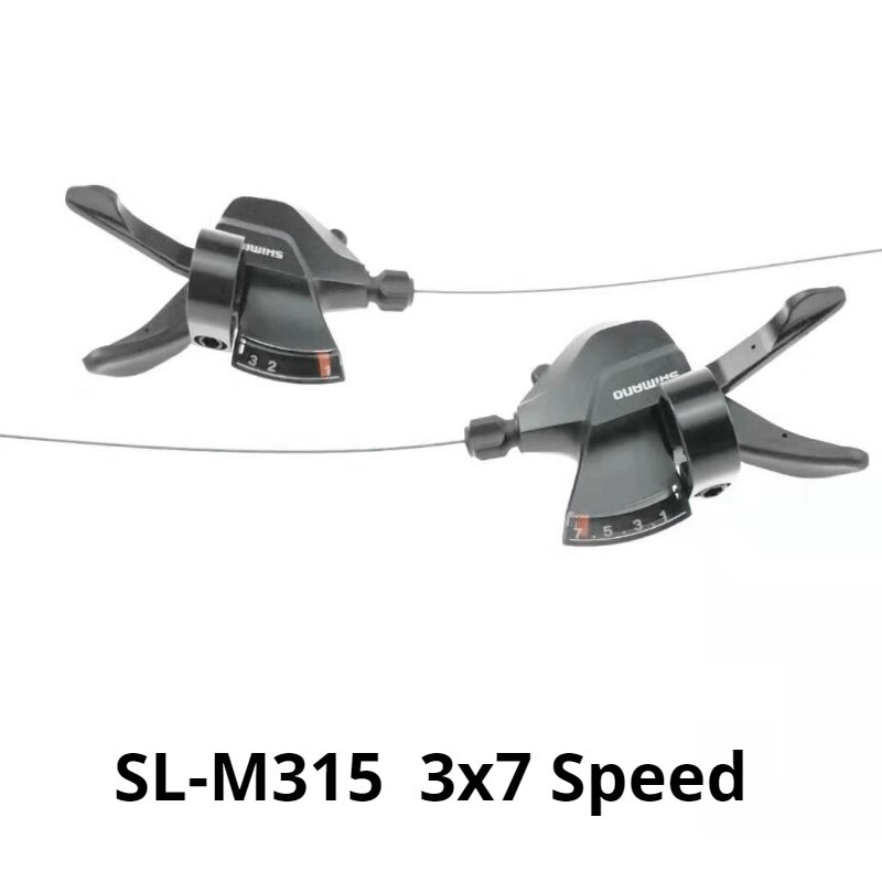 Altus sl -m315 2 x 7 2 x 8 3 x 8 3 x 7 14 16 21 24 hastighed shifter trigger sæt rapidfire plus m / shifter kabel opdatering fra  m310: Sl -m315-21s