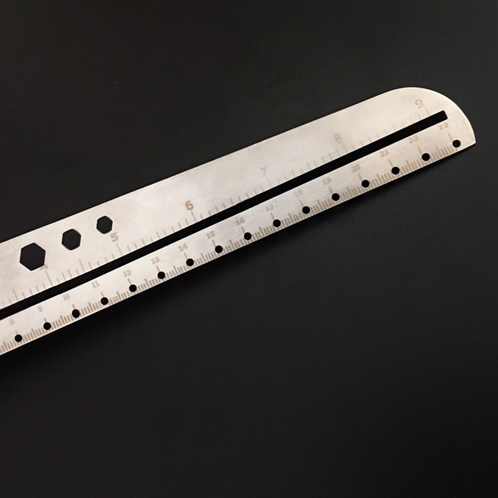 Angle Finder Ruler Multifunctional Stainless Steel Protractor Ruler Degree Measuring Tool