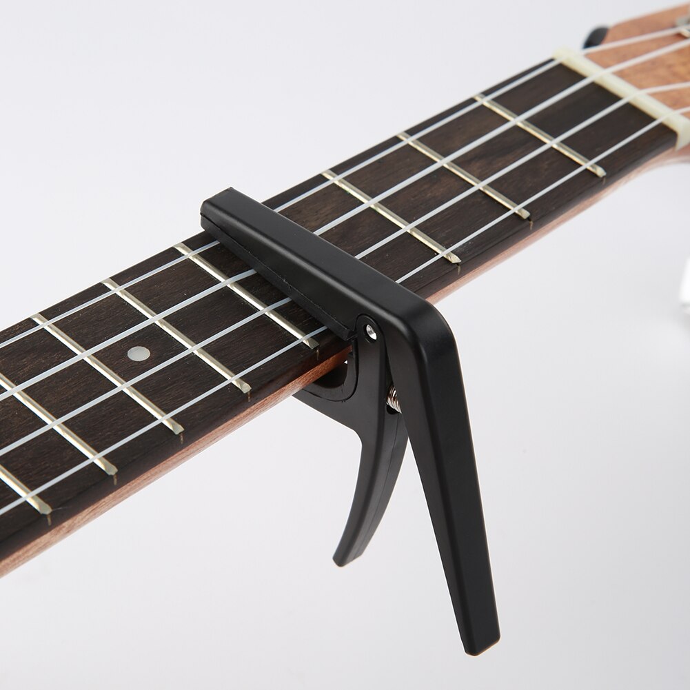 1 Pc Ukulele Capo Ukulele Tuner Capo Clamp Quick Clip Plastic Guitar Musical Instrument Accessory