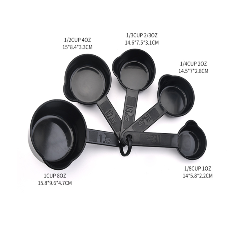 5/10/11pcs Multifunction Purpose Coffee Sugar Spoons Cup Measuring Tools PP Baking Accessories Plastic Handle Kitchen Gadgets