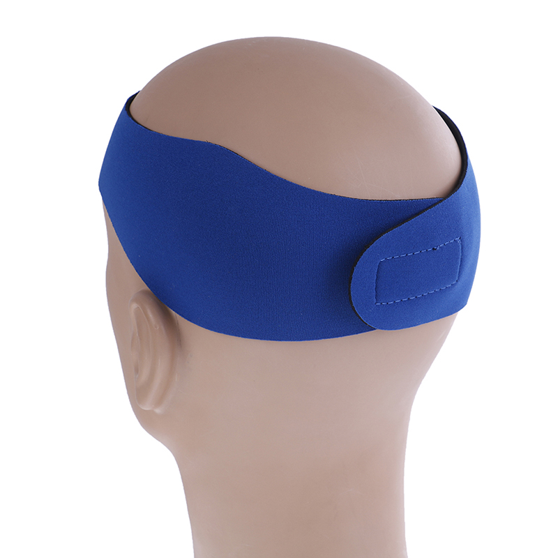 Svømning hovedbånd ørebeskyttelse vandtæt neopren våddragt hovedbånd ensfarvet vandsport svømning hovedbånd til voksne