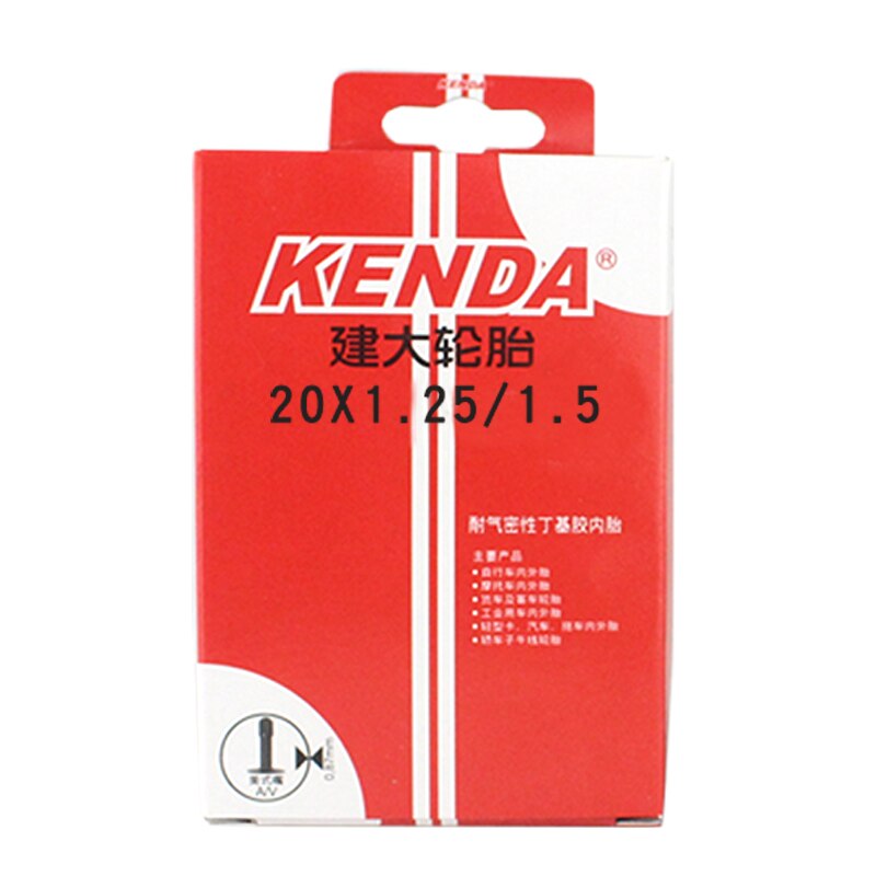 Kenda mountainbikeslang bmx hopfällbar cykelinnerslang mtb delar 20 tum cykling 1.0 1.5 1.75 2.125 a/ v f/v cykeldäck