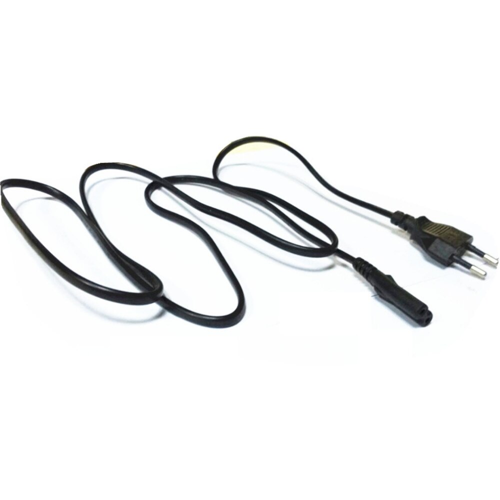 Eu standardi 2- - napainen virtajohto kaapeli lataussovitin pc kannettava tietokone  ps2 ps3 ohut led-näyttö virtatarvikkeet
