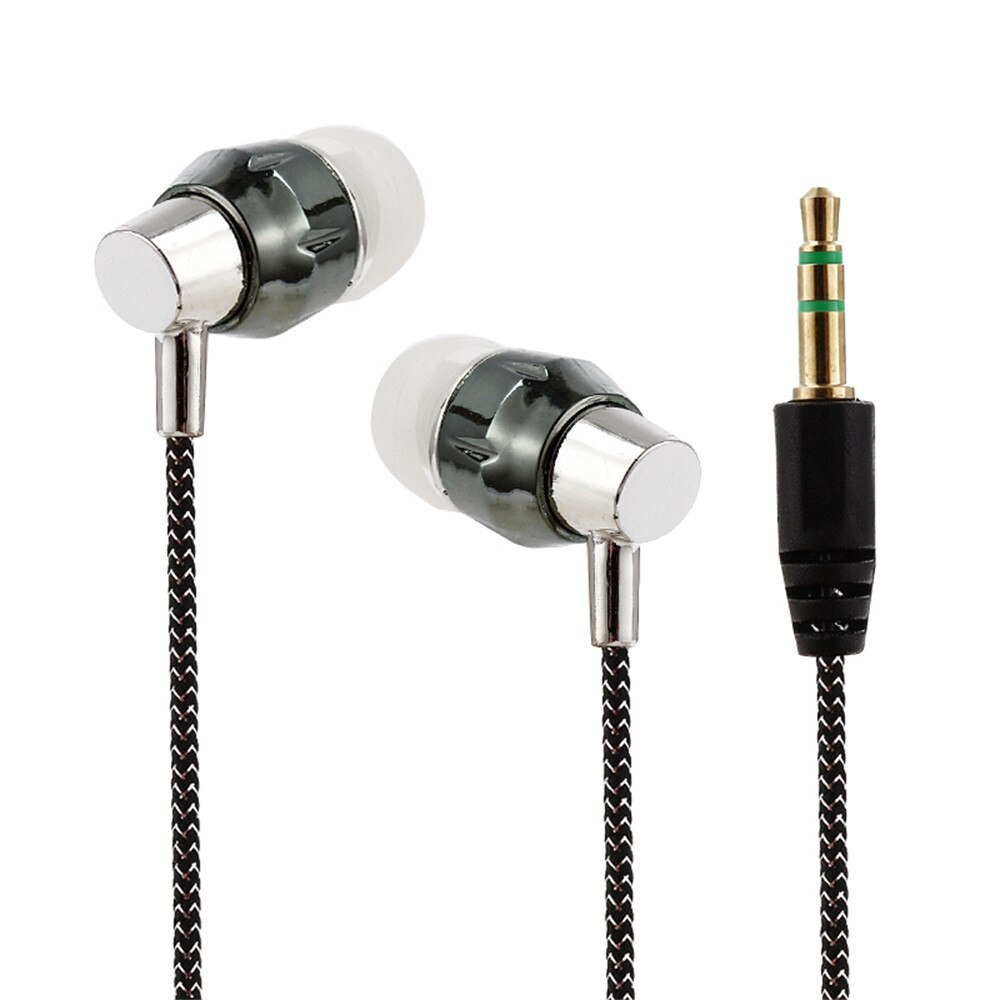 Universele Oortelefoon 3.5Mm In-Ear Bass Stereo Oordopjes Headset Bedrade Voor Mobiele Telefoon Stereo Oordopjes Muziek Oortelefoon: A