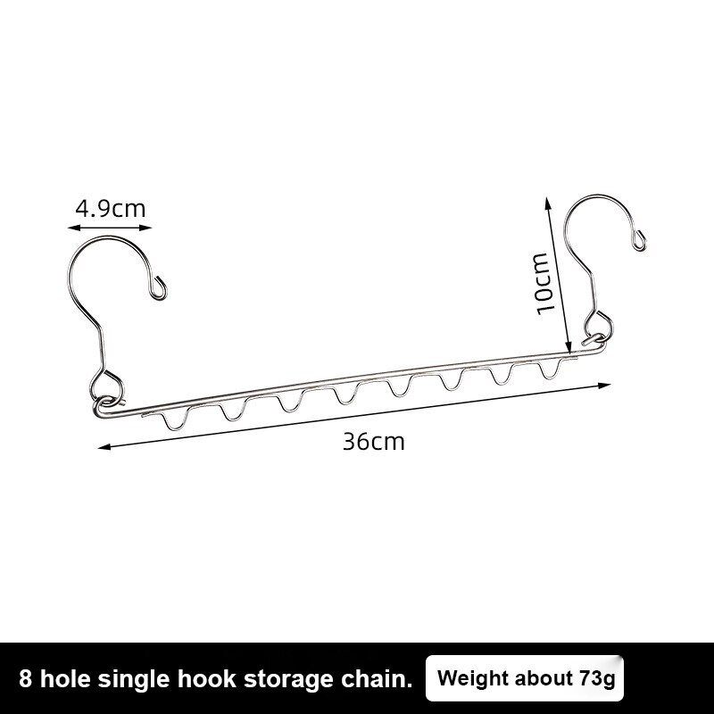 YGKATING Hanger Opslag Stapelaar Stand, Geschikt voor 110 Draad