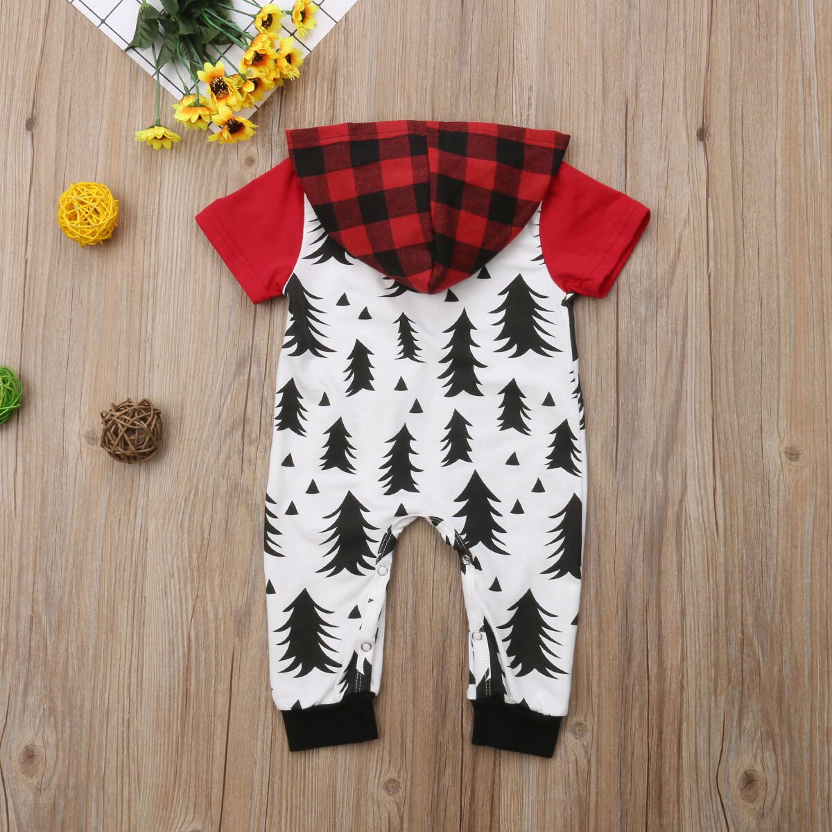 Barboteuse à capuche pour garçons et filles | Flambant neuf à capuche et manches courtes pour garçons et filles, combinaison avec Patchwork, tenue de jeu 0-24M,