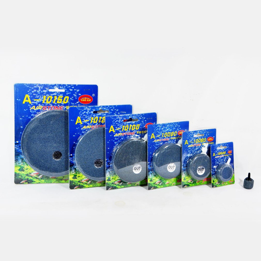 Luchtbel Disk Stone Aquarium Beluchter Aquarium Buis Pomp Hydrocultuur Zuurstof Bubble schotel aquarium zuurstof pomp