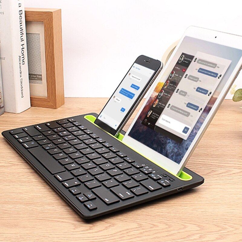 Mobile Phone External Keyboard Wireless Bluetooth-compatible Multi-device Keyboard