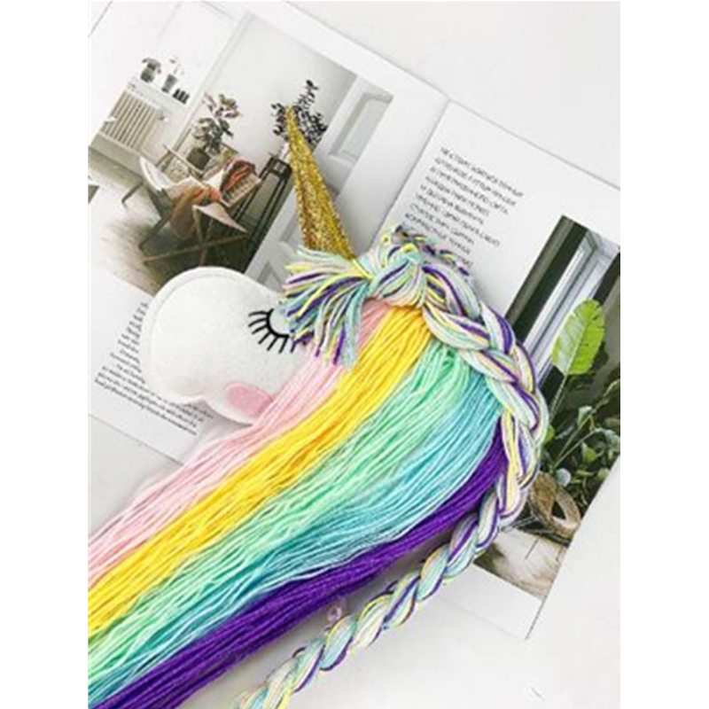 Haarband Eenhoorn Haaraccessoires Eenhoorn Haarelastiekjes Opslag Riem Voor Meisjes Haar Clips Barrette Muur Opknoping Speelgoed Organizer Houder