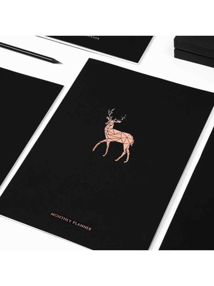 Planner Notebook Journals Organizer 365 Days Plan Weekly Monthly Notepad 77HA