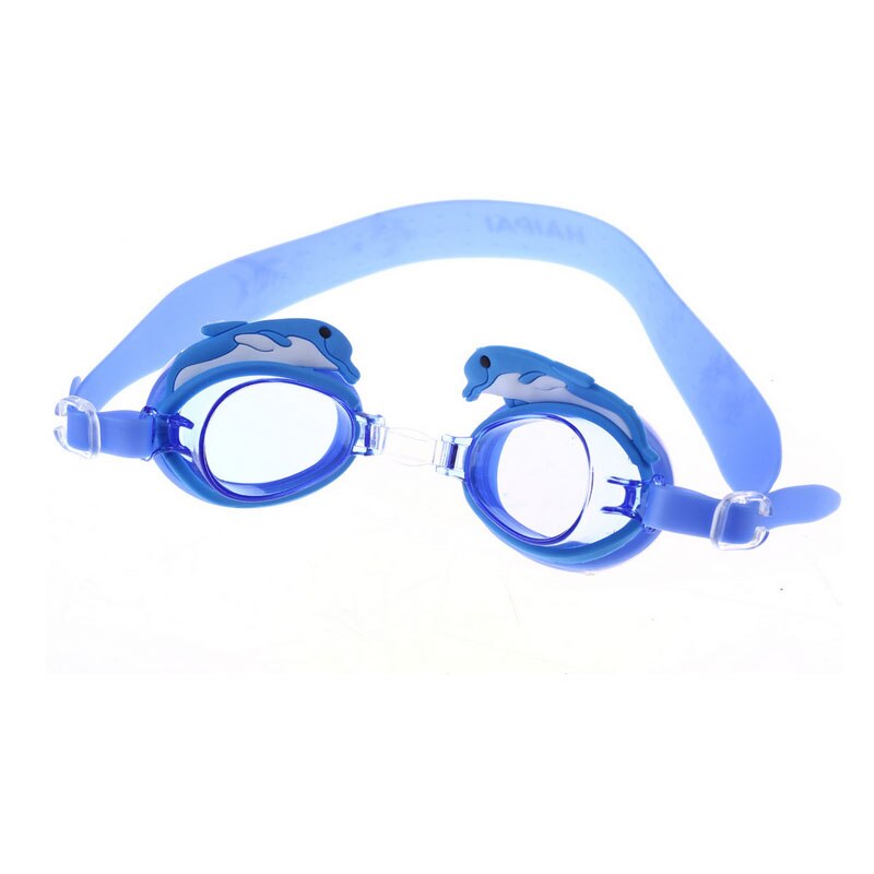Gafas de natación antiniebla para niños, lentes impermeables con de delfín, de silicona y dibujos animados