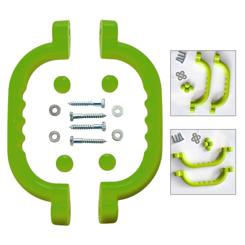 2Pcs Speeltuin Handvatten Swing Set Accessoires Klimrek Hand Grip Bars 250Mm