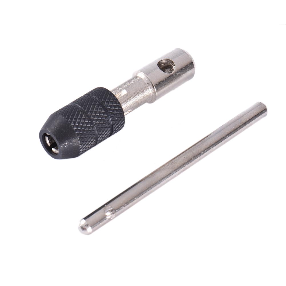 Newest T-handle Reversible Single Tap Wrench Tapping Threading Tool M3-M8 Screwdriver Tap Holder Hand Tool