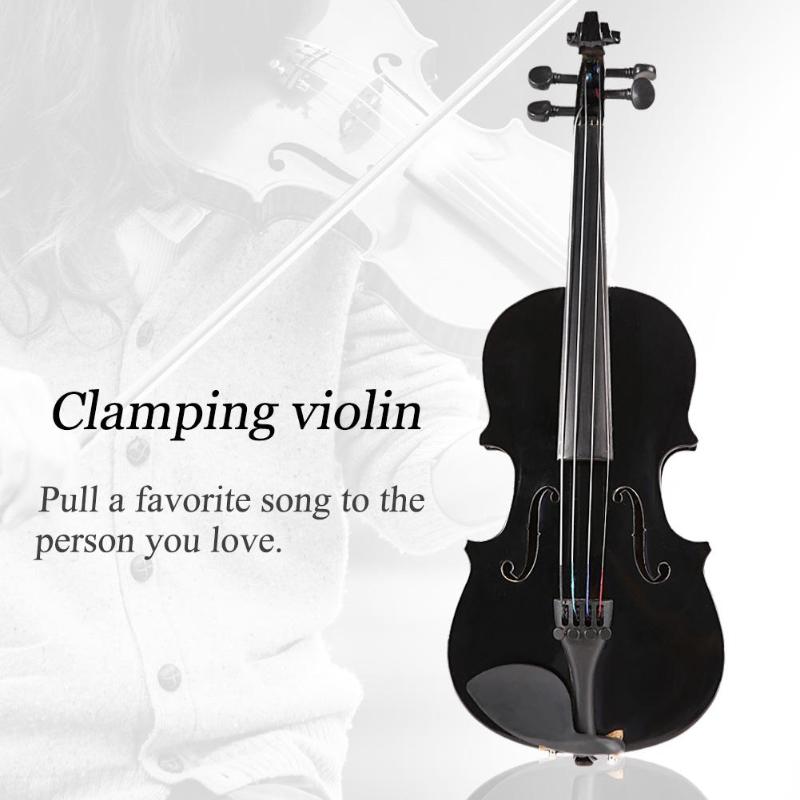 1/8 Kids Splint Light Acoustic Violin Fiddle Basswood With Case Bow Rosin Musical Stringed Instrument Student Violin Beginner