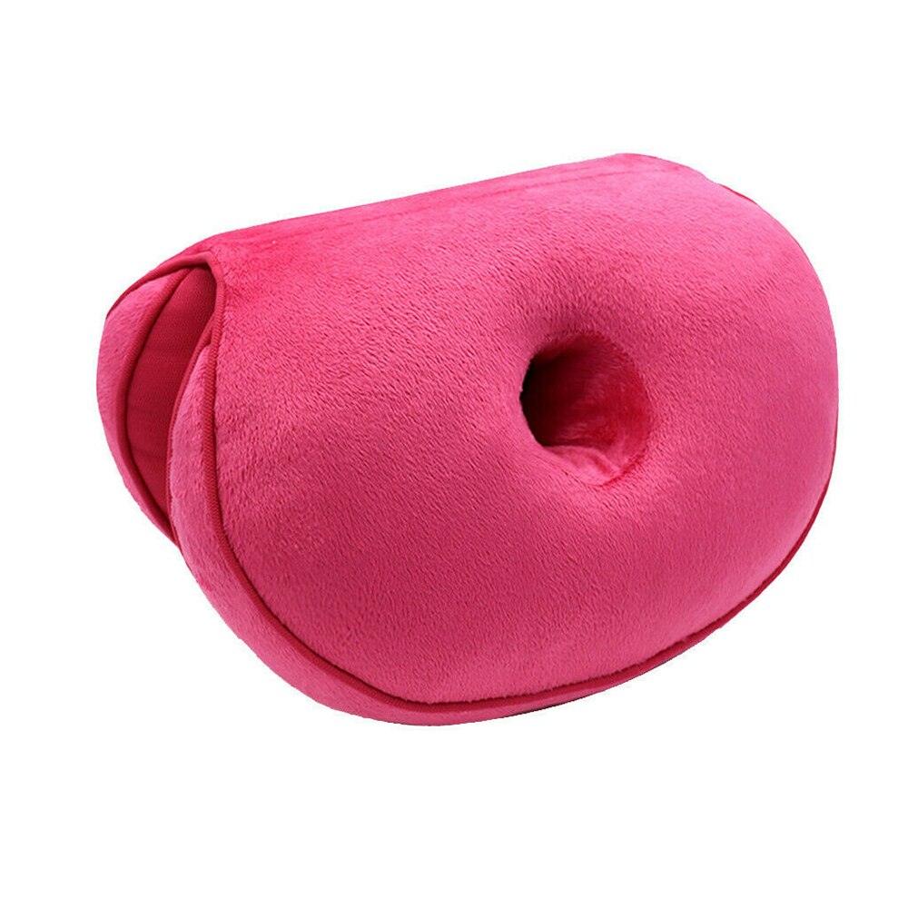 Schwangere Frauen Erholen Dual Komfort Kissen Erinnerung Schaum Sitz von Hüfte Aufzug Sitzkissen SchöNe Hintern Latex Sitz bequem Kissen: Rose rot
