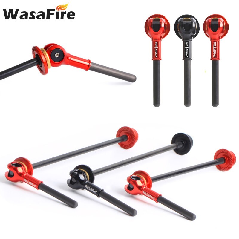 1 Pair Titanium MTB Road Bike Quick Release Skewer lever Mountain Bike Bicycle Cycling Hub Quick Release
