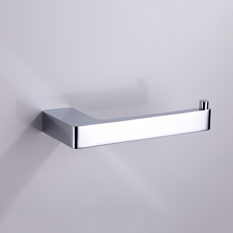 Chrome Bathroom Rack Hardware Accessories Sets Brass Shower Soap Dispenser Dish Towel Rails Robe Hooks Toilet Brush Roll Holder