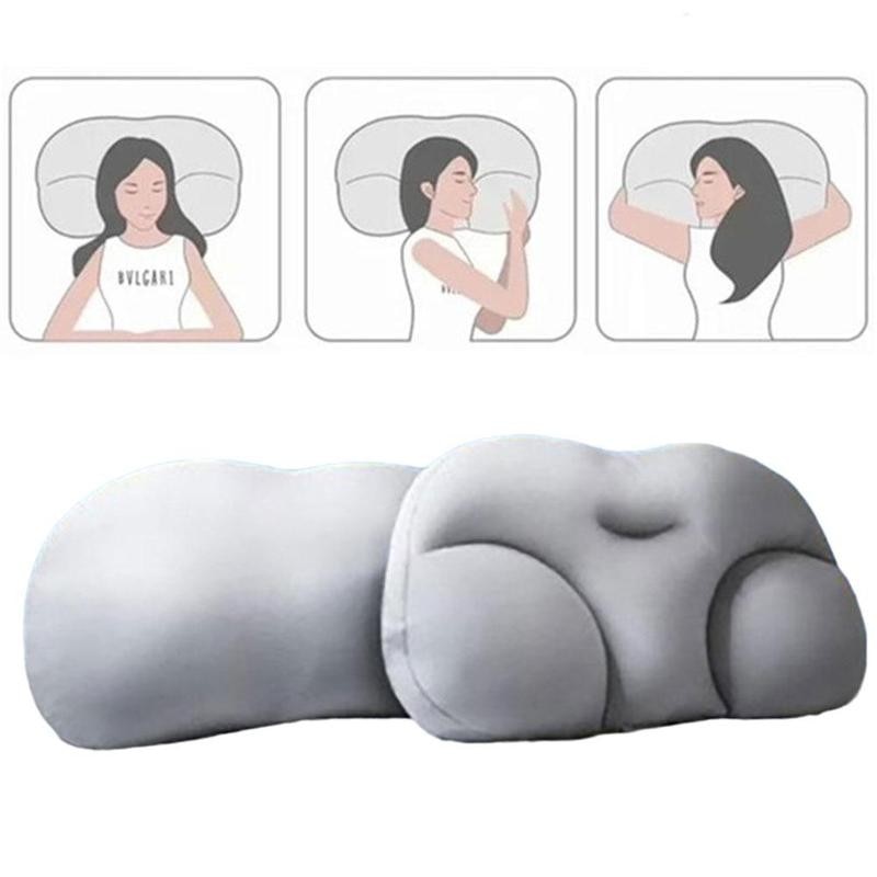 Oreiller de sommeil tout rond nuage oreiller cou soutien oreiller en forme de papillon oreiller ergonomique en mousse doux orthopédique oreiller cervical