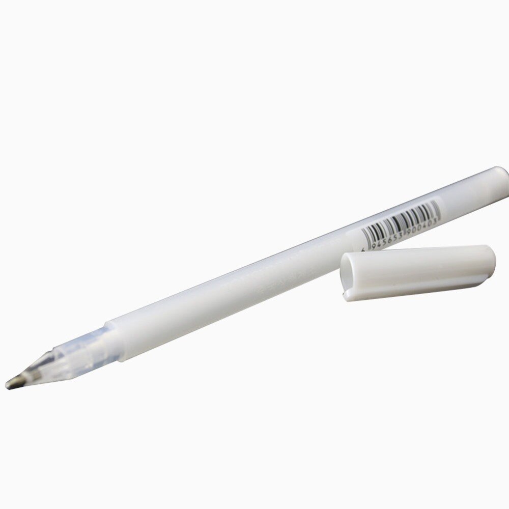 Stylo marqueur blanc pour étudiants, fournitures de papeterie artistique