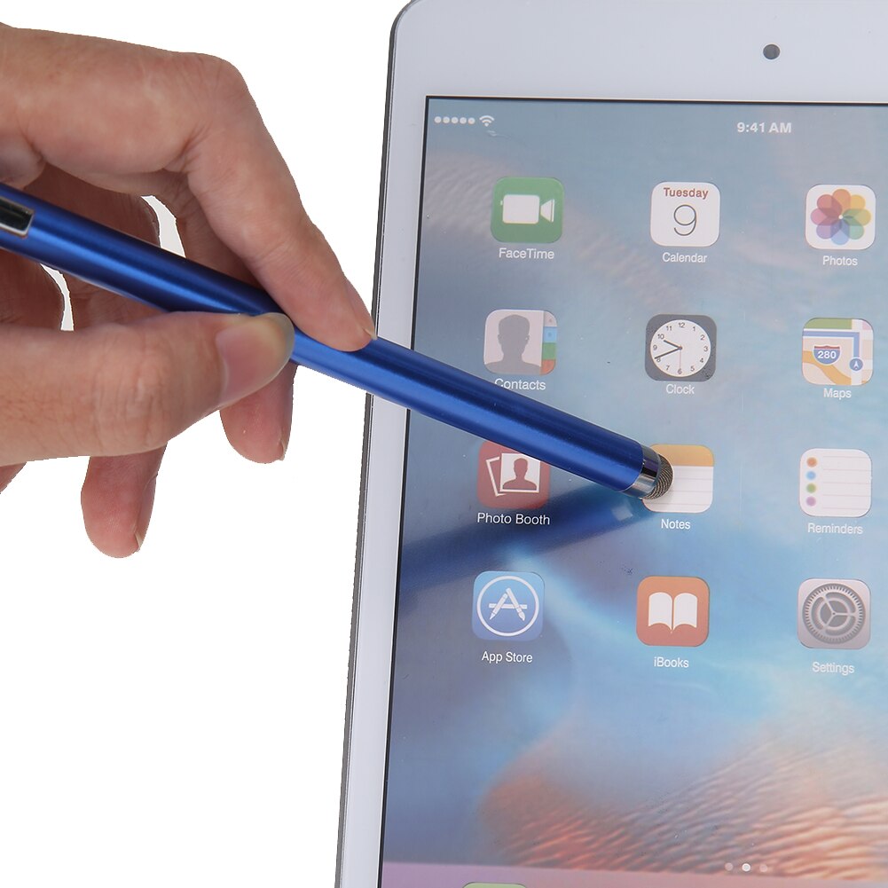 1 pièces universel métal Mini stylet tactile capacitif pour téléphone tablette ordinateur portable/appareils à écran tactile capacitif