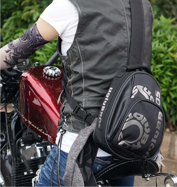 Nyeste uglybros ubb 09 cykel motorcykel tur udenfor sport bryst pack olie tank taske messenger bag regnslag