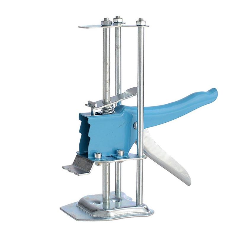 Lift Cabinet Jack Gypsum Board Repair Adjuster Locator Wall Brick Labor Saving Arm Height Raiser Tiling Tool Plaster Sheet: Blue