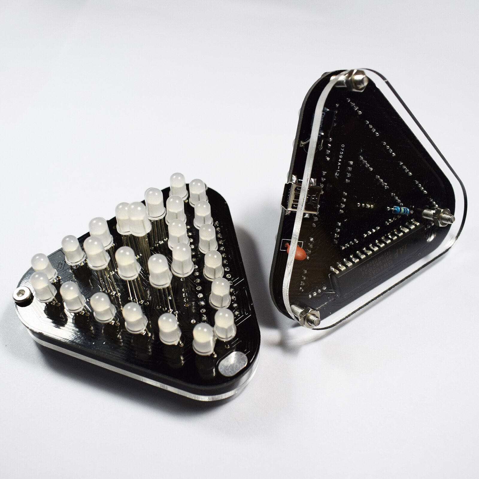 Kit De Cubo De Luz LED 3D, Suite Electrónica Para Arduino, Electrónica Inteligente, DIY, 4x4x4, 4x4x4 - AliExprs