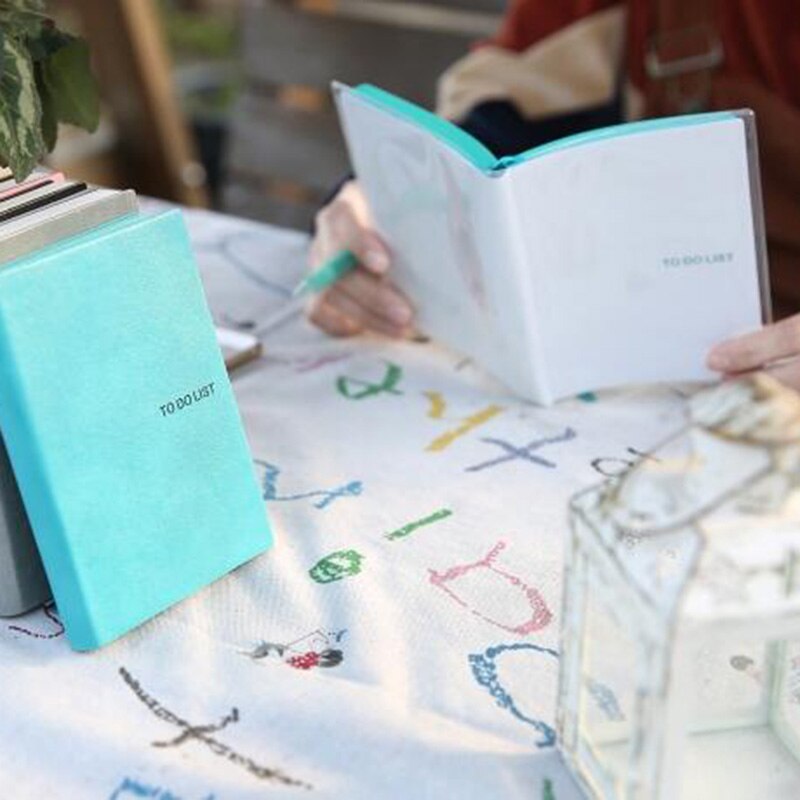 To Do List Notebook for Business as Office & School Supplies A6 110 Sheets