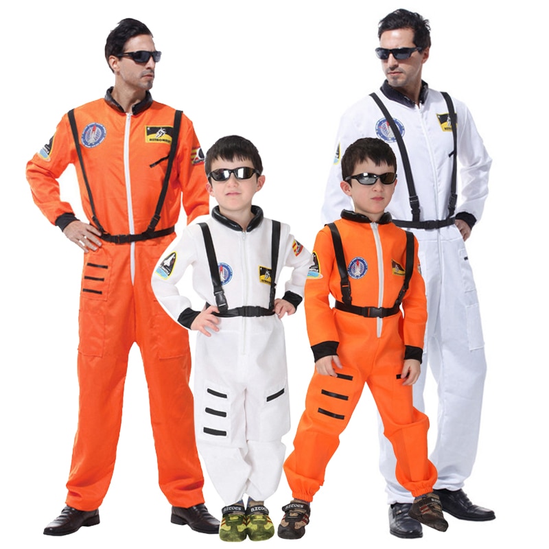 disfraz de Halloween para niños ropa de astronauta Ropa de baile máscara cosplay traje pilotos