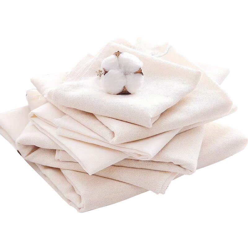 1PC Multifunction Pastry Pure Cotton Cloth Natural Breathable Filter Cheese Cloth Bread Linen Baking Mat Baking Pastry Kitchen