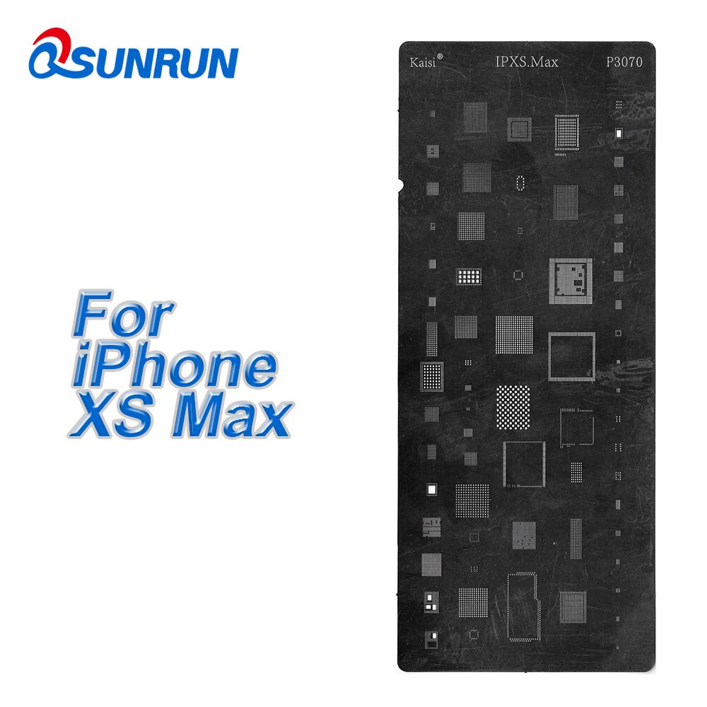 8 teile/los! Neue Direkt Wärme BGA nacharbeiten Reballing Schablonen Bausatz für iPhone X XR XS XS Max 8 8SP 8 7 7SP