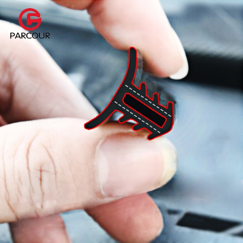 1.6 M Auto Rubber Afdichtingen Geluidsisolatie Auto Seal Strip Instrumentenpaneel Instrument Voorruit Auto Seal Kloof Stofdicht