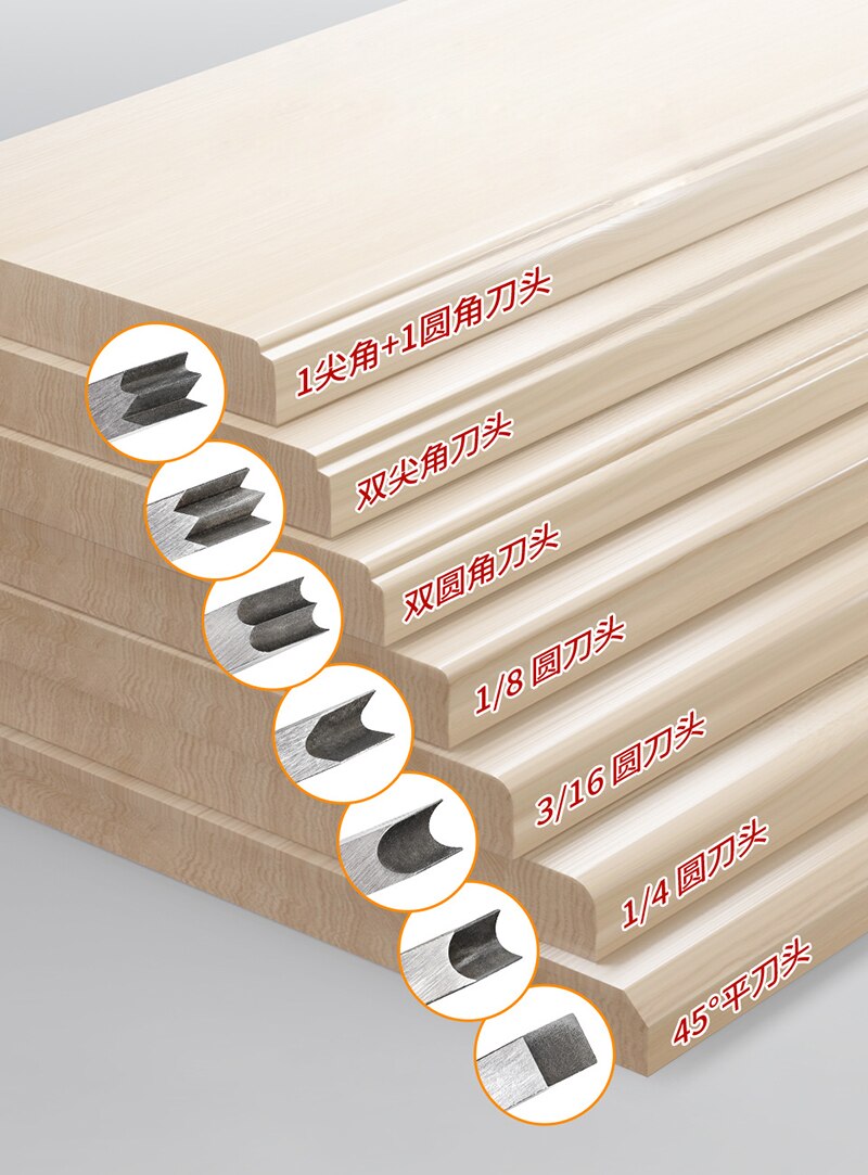 Lavorazione del legno bordo angolo piano smussatura manuale lavorazione del legno smussatura rifilatura piallatura piano piano pialla a mano in legno strumento fai da te Carpente