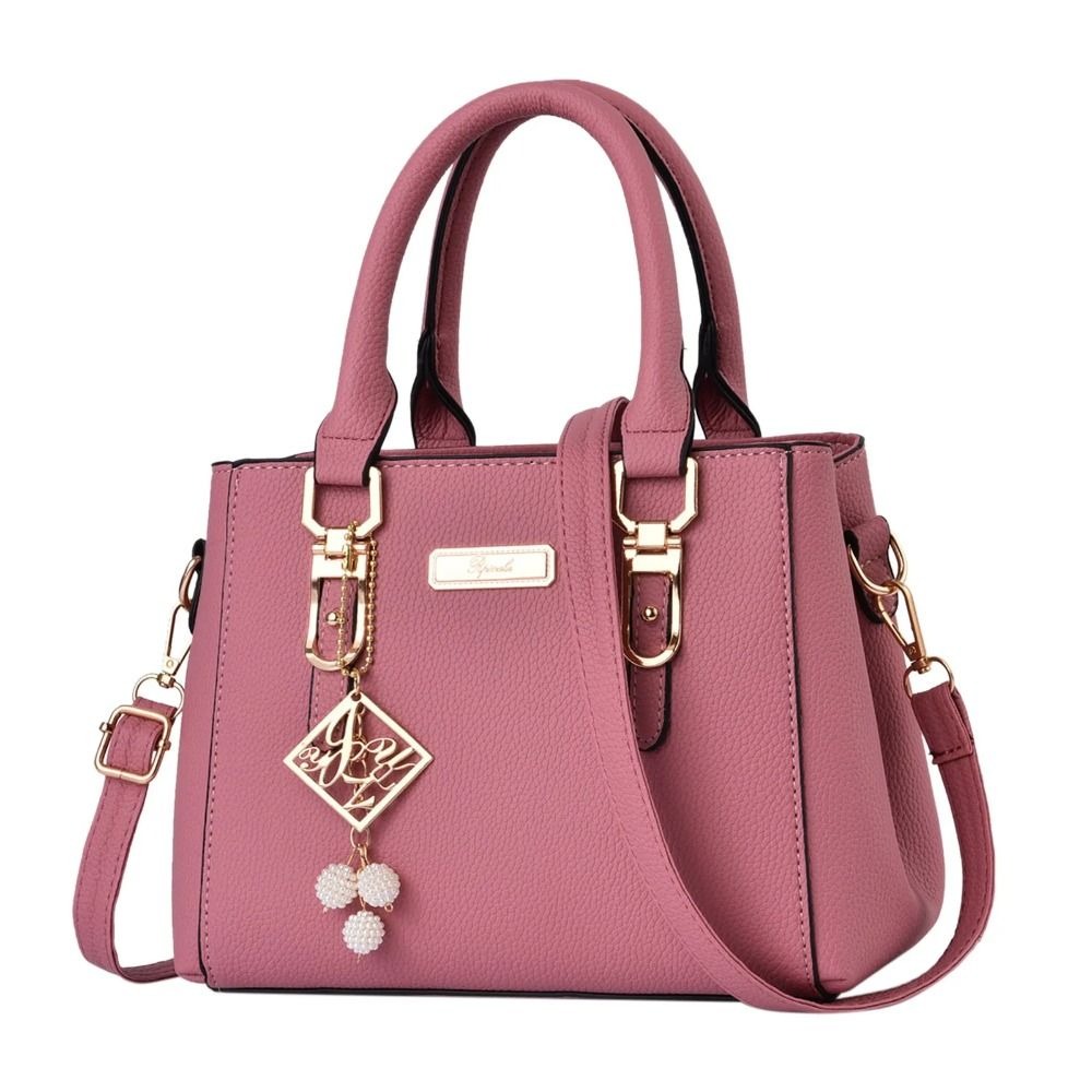 Handbags For Women Shoulder Bags Casual Leather Messenger Bag Large Capacity Handbag Women's Bags: Clear