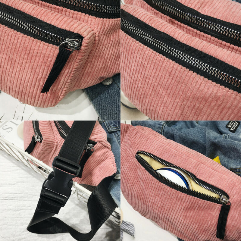 Taille Fanny Pack Frauen Solide Gürtel Zipper Taille Tasche Brust Tote Geldbörse Taschen Schwarz Braun Rosa Wein Rot