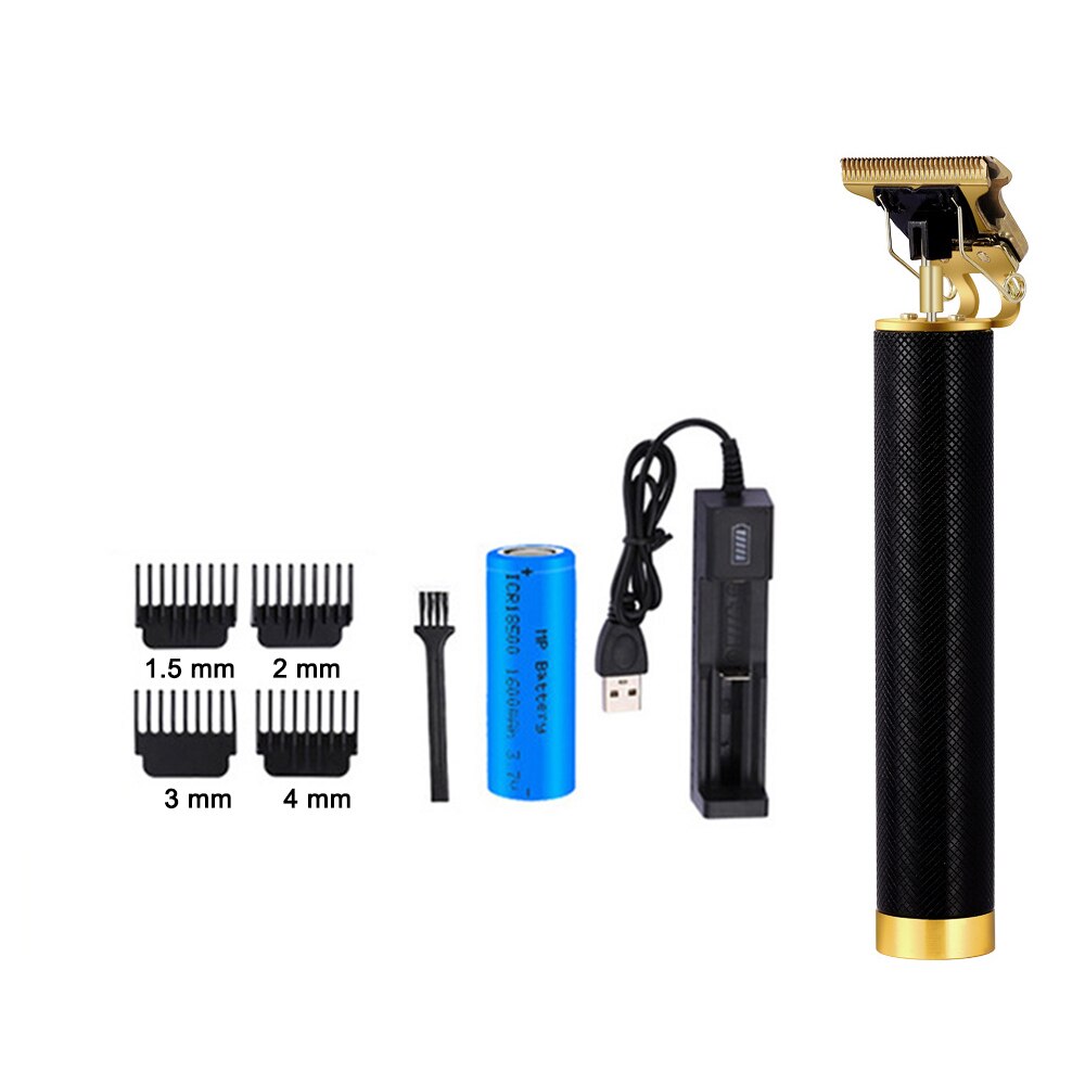 Close-Snijden Digitale Kapper Elektrische Tondeuse Professionele Kapper Mannen Tondeuse 0Mm T-Blade Baard tondeuse: Type 07