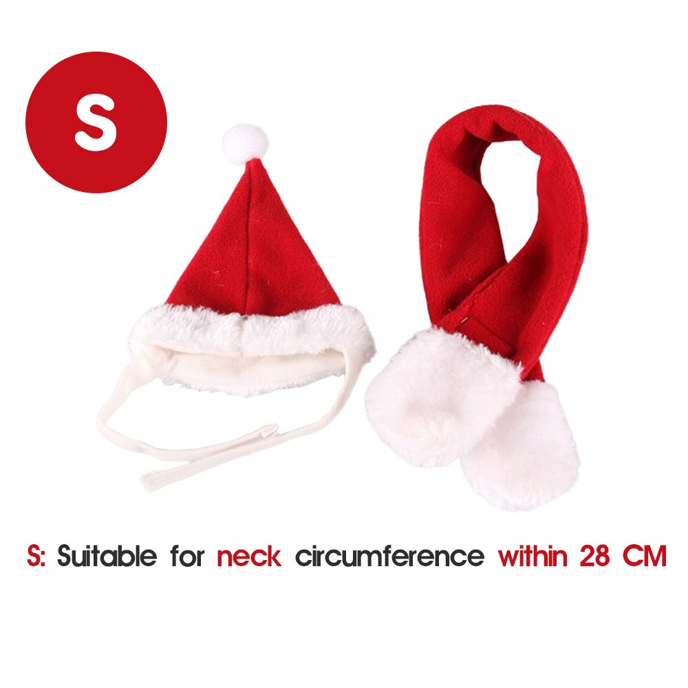 Cape de noël pour chats | Rouge, Costume de noël pour chiens, accessoires de chat, petite cape pour chatons, Halloween chien, Costume d'animaux domestiques, fournitures S M L: S-Neck 28 CM