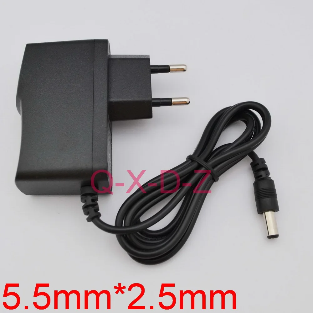 1szt Zasilacz AC/DC 3V 4.5V 5V 6V 7.5V 8V 9V 10V 12V 15V 500mA 0.5A 1A 1000mA Zasilacz impulsowy Wtyczka EU DC 5.5mm x 2.5mm