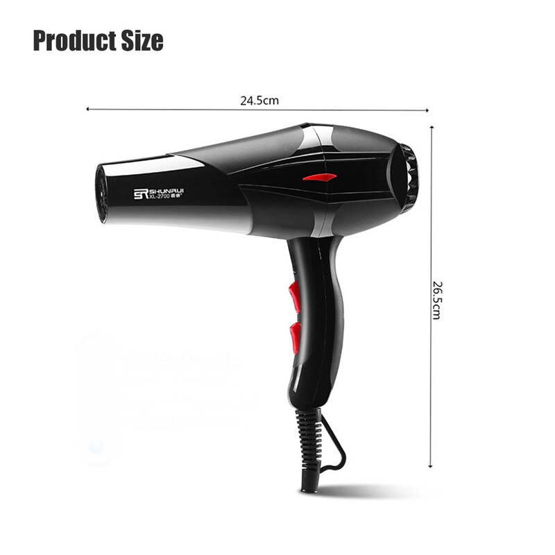 220V Professionele 3000W Haardroger Sterke Power Kapper Salon Styling Tools /Cold Air Föhn 2 snelheidsaanpassing