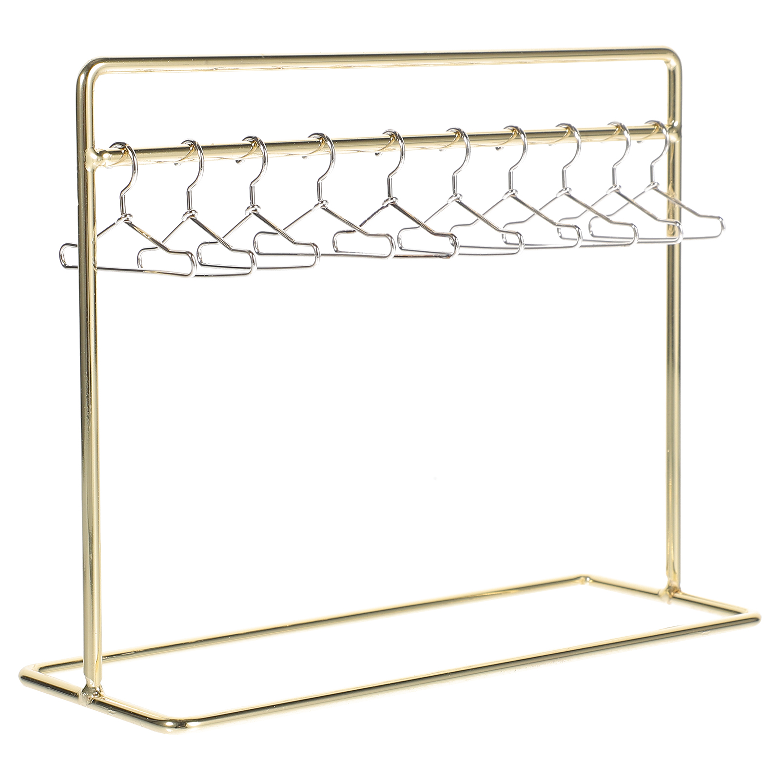 1 sets kledingrek ijzeren mini-droogpaal kledingopslag en displayrek huismeubilair accessoires kinderspeelgoed