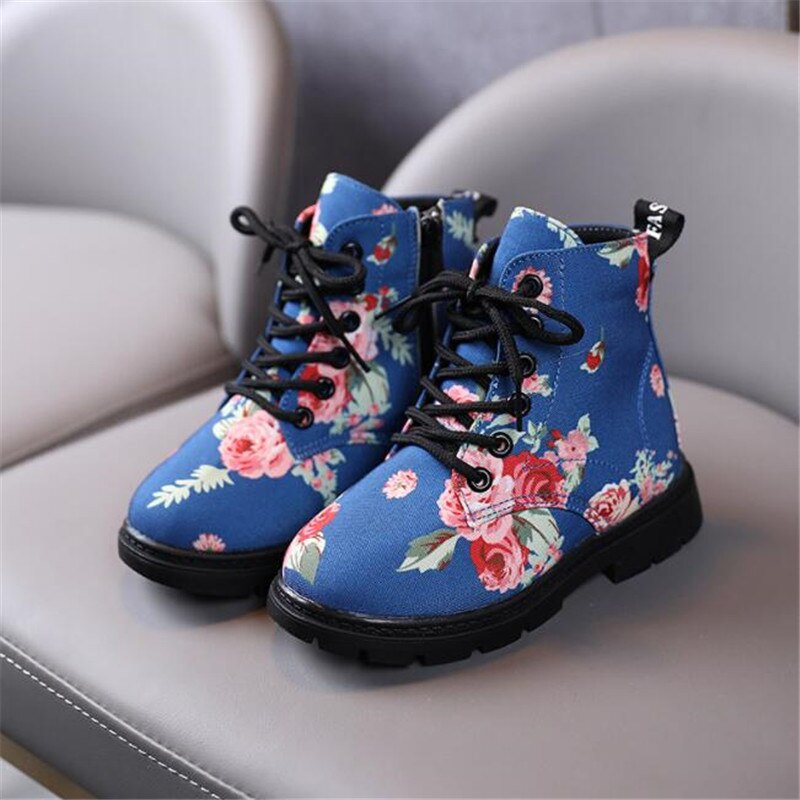 2022 Autumn Classic Platform Boots for Children Cozy Toddler Boys Martin Boots Kids Girl Shoes
