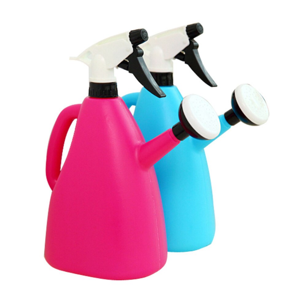 Bouteille de brumisateur rechargeable 1 litre 2 en 1, arrosoir, vaporisateur, déclencheur, pression manuelle, jardinage, atomiseur pour G