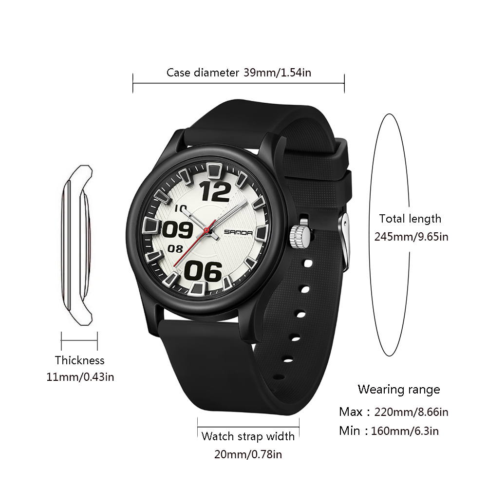 Relojes de para mujer, relojes simples e informales con correa de silicona suave para mujer, relojes de enfermera impermeables para mujer, reloj de pulsera para mujer
