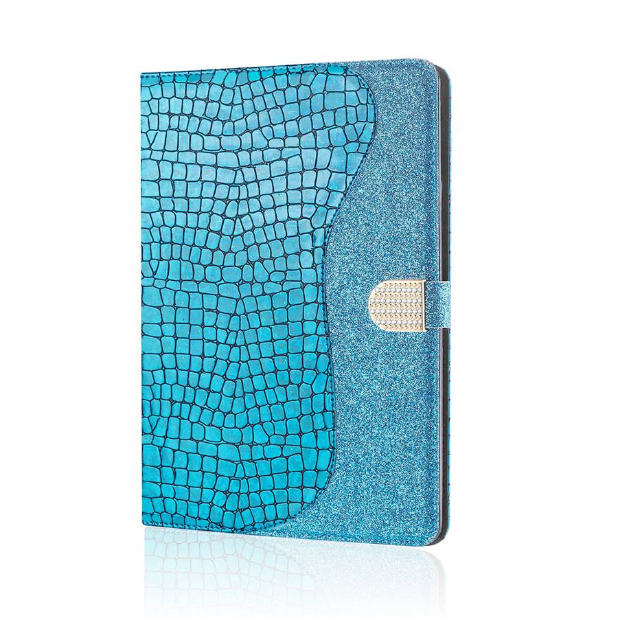 Para Samsung Galaxy Tab E T560 SM-T560 9,6 pulgadas fundas Bling Glitter Smart cuero soporte tabletas funda +: sky