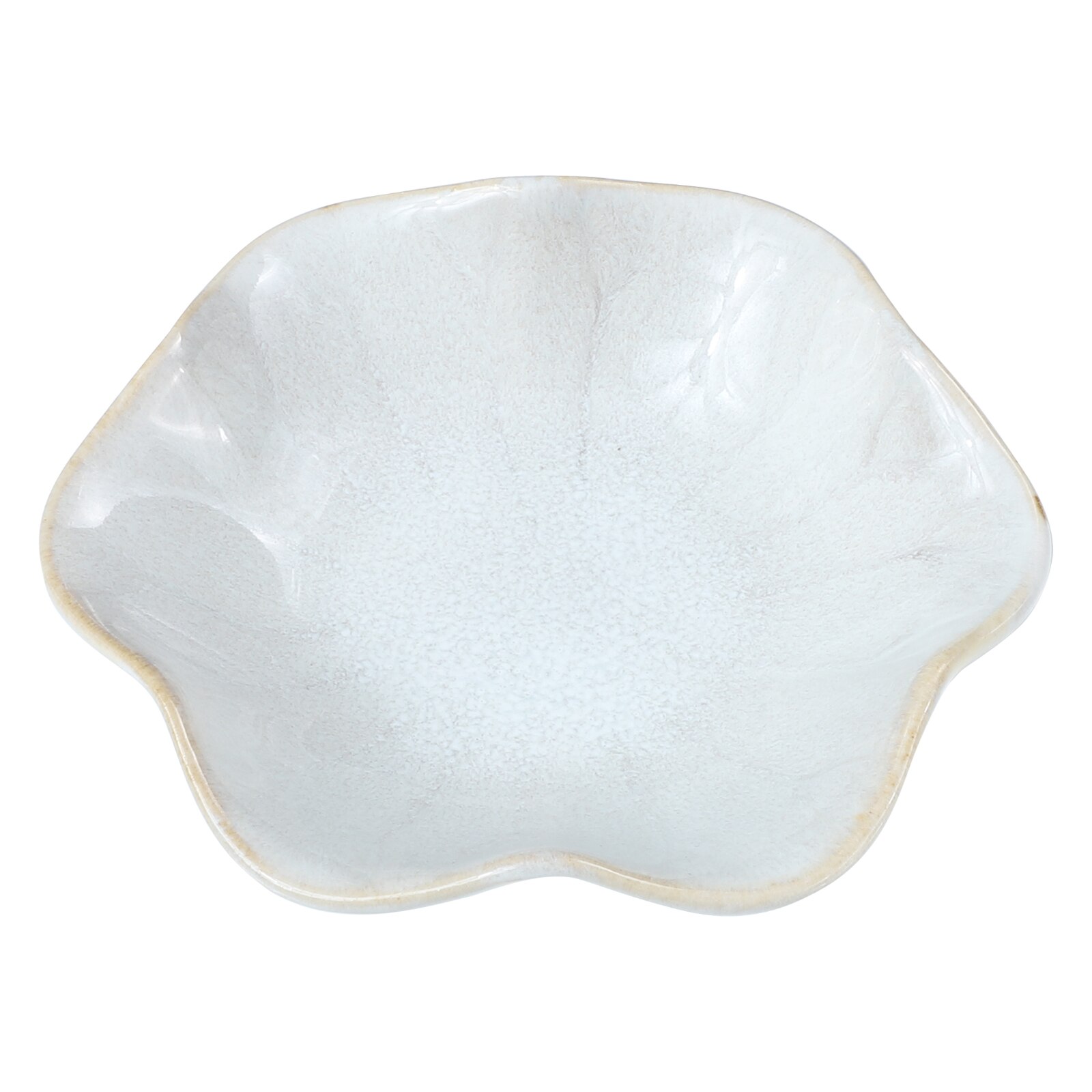 1pc Keramik Lotus Blatt Schmuck Platte Schmuck Gericht Schmuck Organizer Halskette Display Halter: White