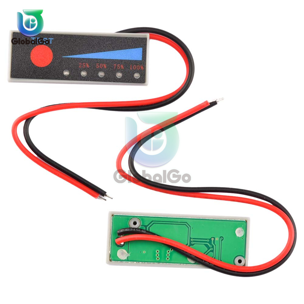 Lithium Batterij Li-Po Li-Ion Capaciteit Indicator Board 1S 2S 3S 4S 5S 6S 7S 4.2V-29.4V Lcd Display Meter Module Capaciteit Spanning